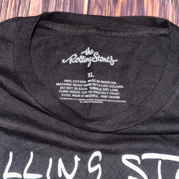 Vintage Rolling Stones 1975 North American Tour shirt - Picture 2 of 3